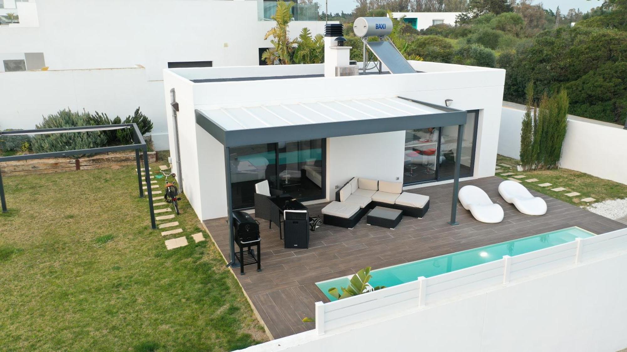 Villa Anyway Conil Un Lujo Frente Al Mar Conil De La Frontera Exterior foto