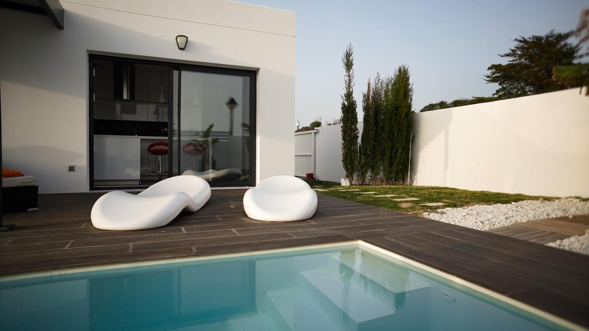 Villa Anyway Conil Un Lujo Frente Al Mar Conil De La Frontera Exterior foto