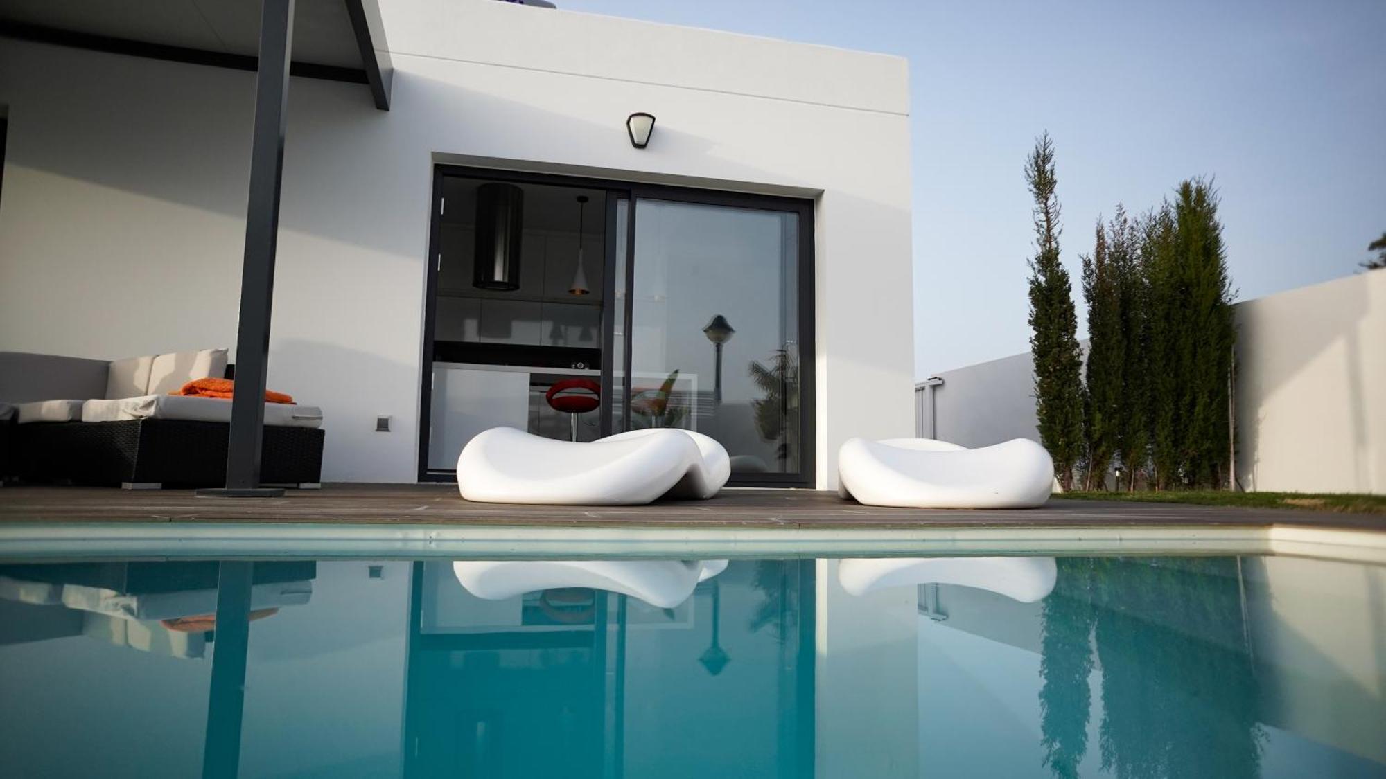 Villa Anyway Conil Un Lujo Frente Al Mar Conil De La Frontera Exterior foto