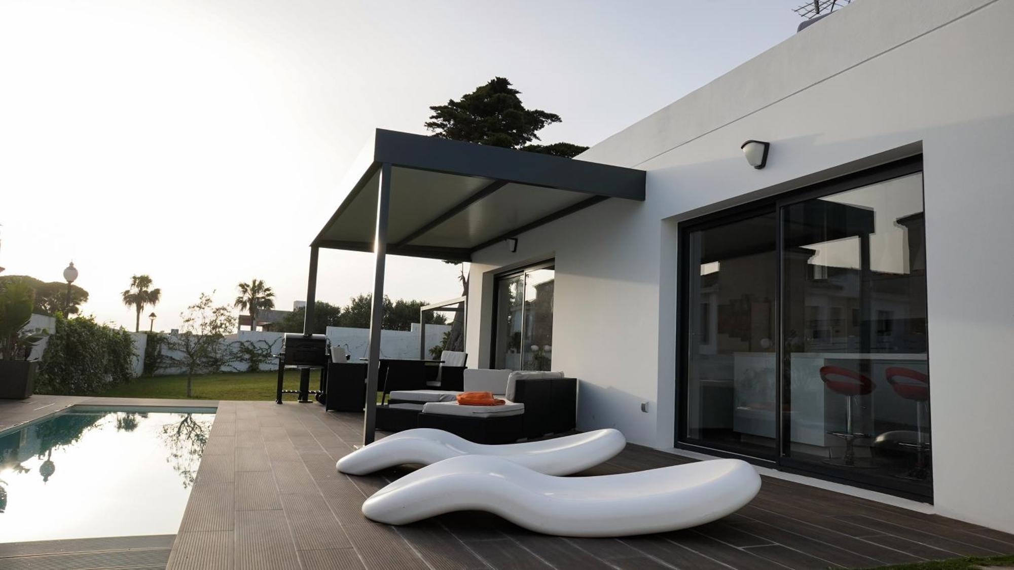 Villa Anyway Conil Un Lujo Frente Al Mar Conil De La Frontera Exterior foto